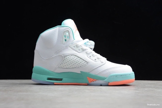 One Kick GS Light Jordan Air 440892-100 5 Aqua 0817